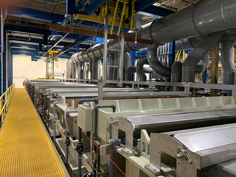 Tin Bussbar automatic plating line