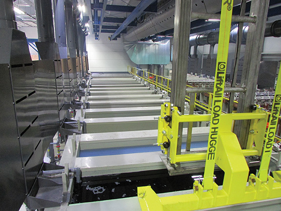 4 hoist zinc nickel plating line built and automated by Palm Technology